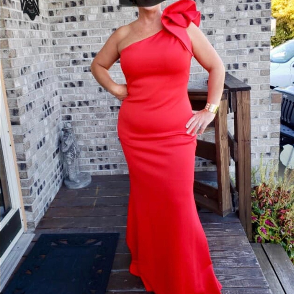 RED PROM DRESS